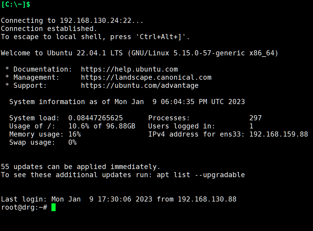 ubuntu22.04桌面版开启root用户登陆并开启root用户远程ssh连接